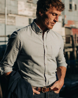 The Jack in Parkway Stripe: Alternate Image 1, Wovens by Taylor Stitch