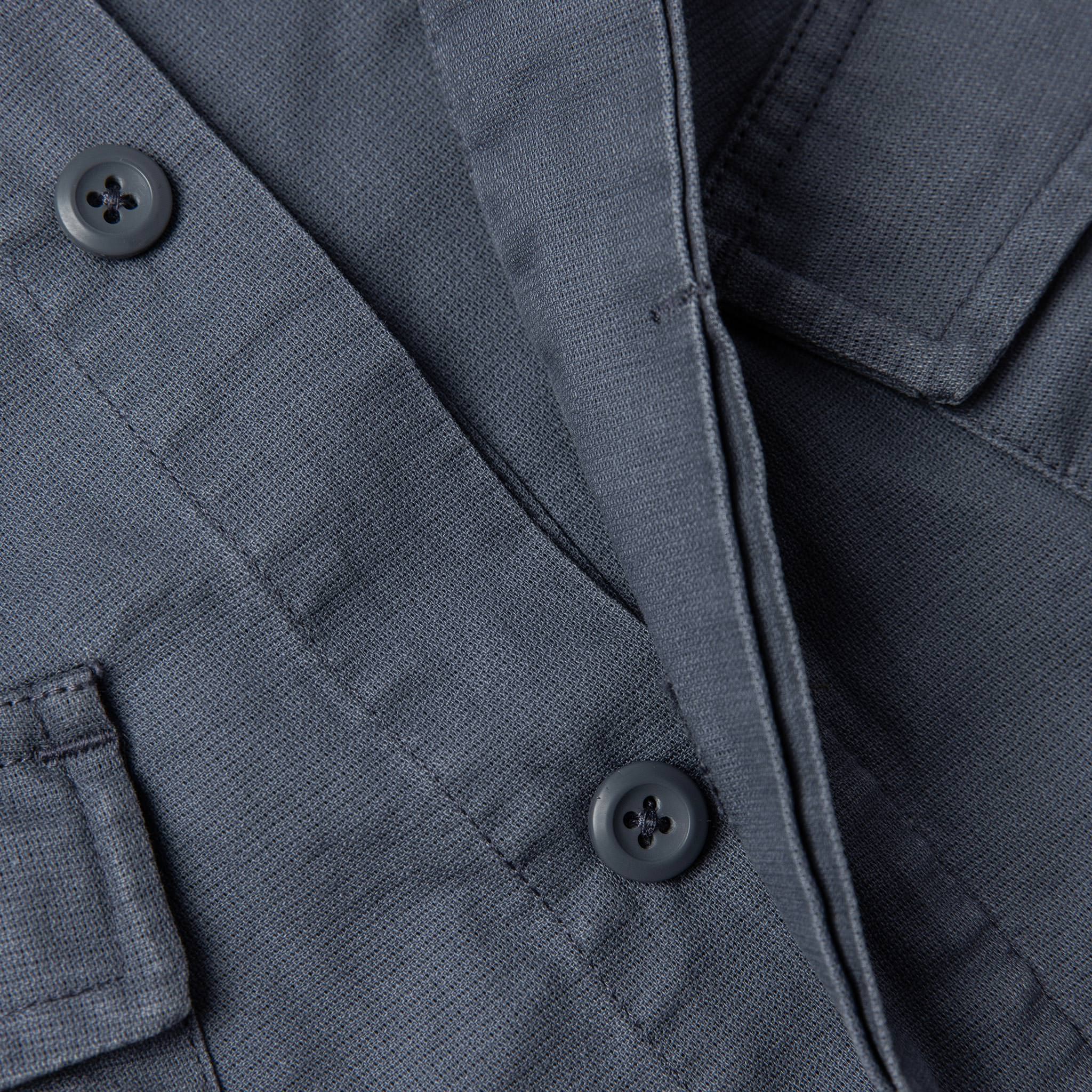 material shot of button, Wovens by Taylor Stitch