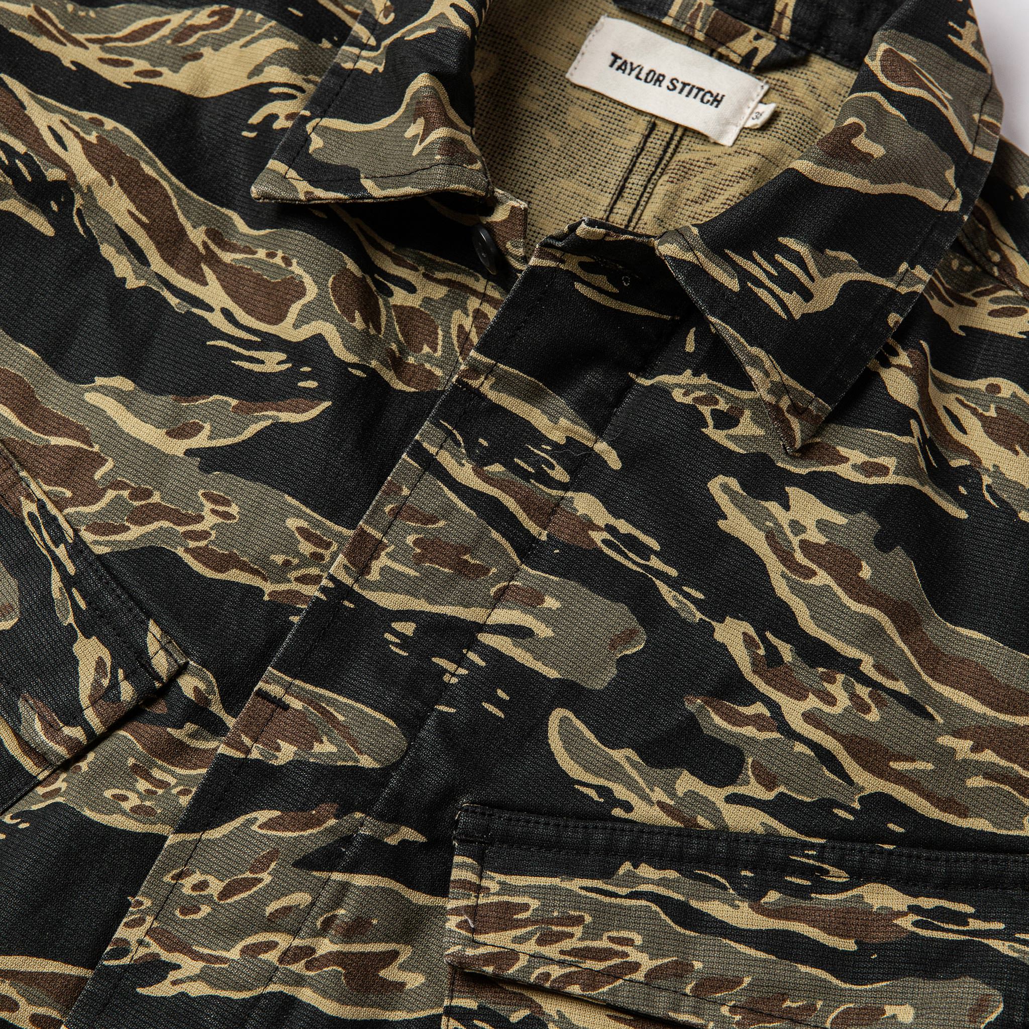 material shot of chest, Wovens by Taylor Stitch