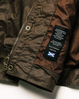 interior material shot, Outerwear by Taylor Stitch