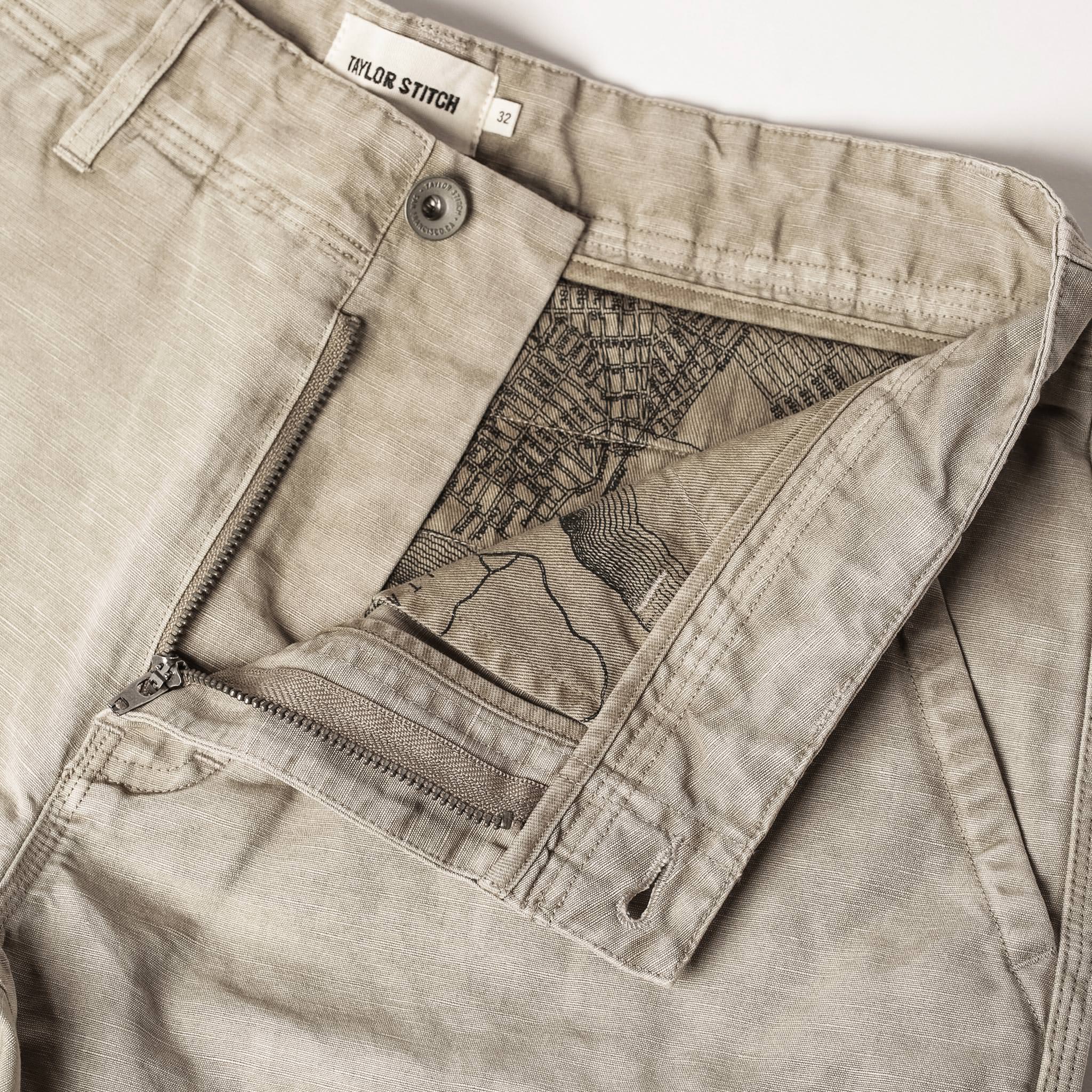 material shot of pocket detail, Shorts by Taylor Stitch