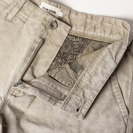 material shot of pocket detail