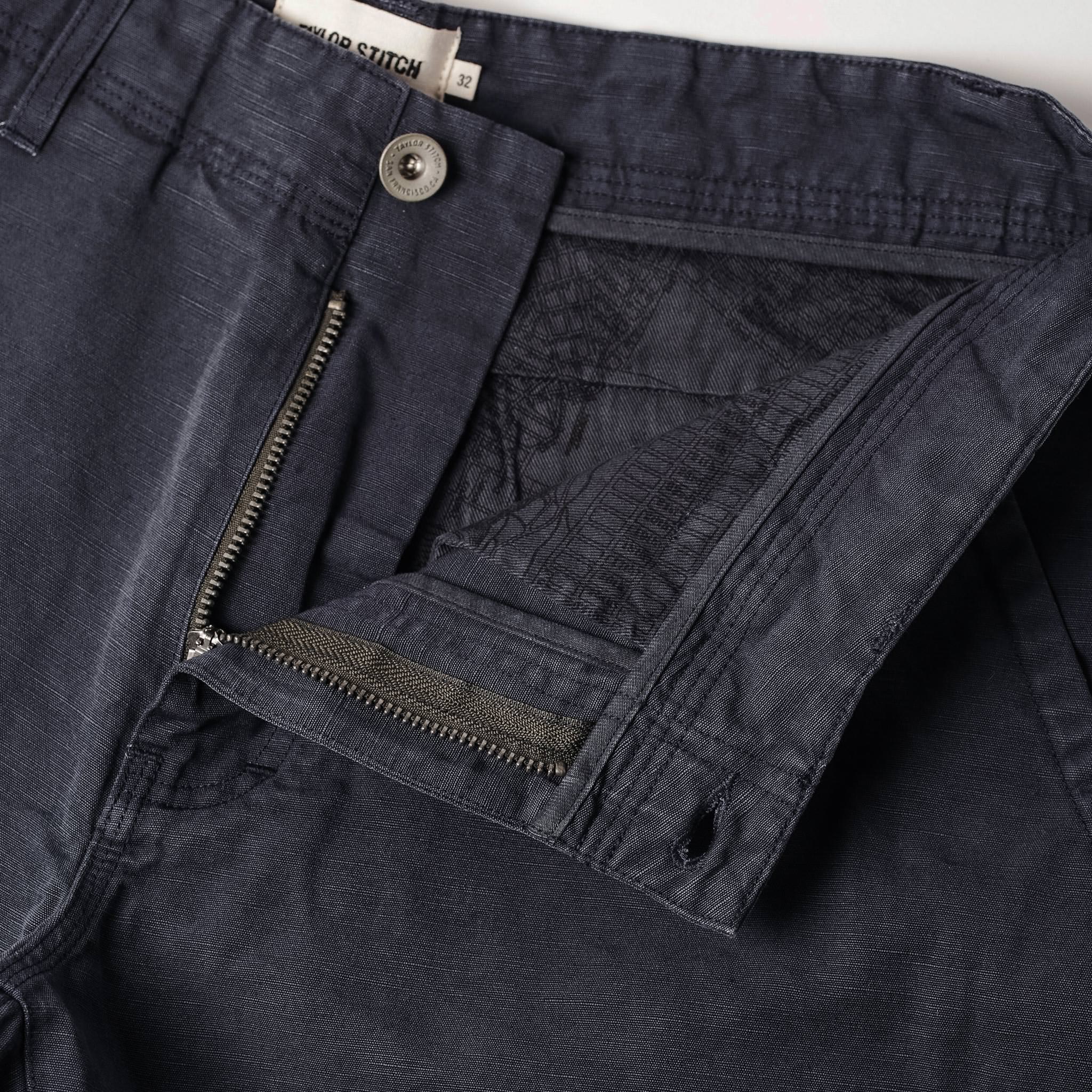 material shot of pocket detail, Shorts by Taylor Stitch