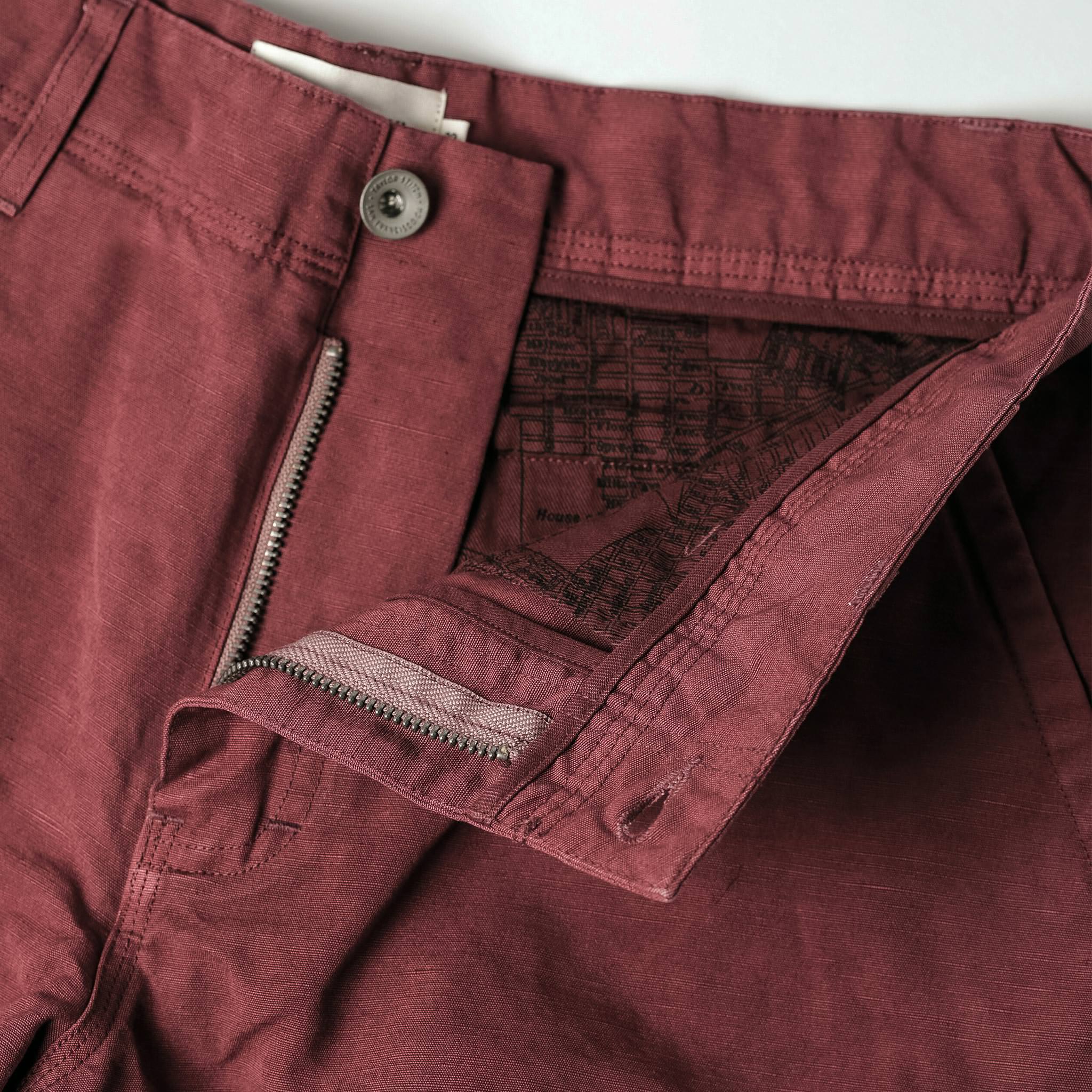 material shot of pocket detail, Shorts by Taylor Stitch