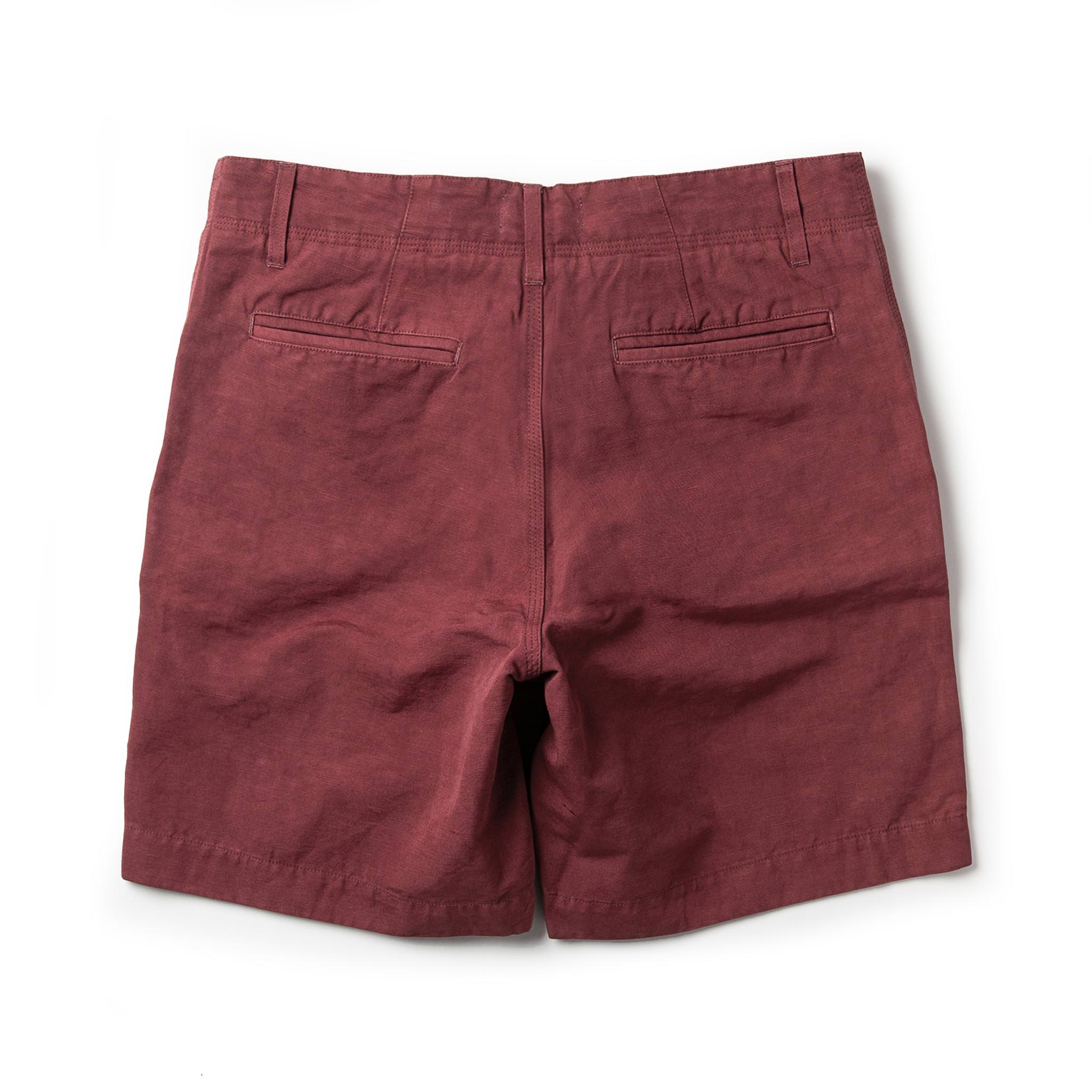 back flatlay, Shorts by Taylor Stitch