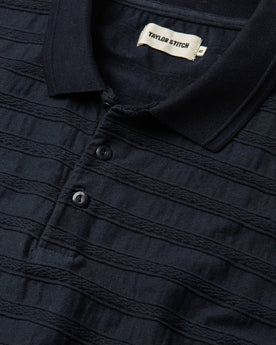 material shot of chest, Knits by Taylor Stitch