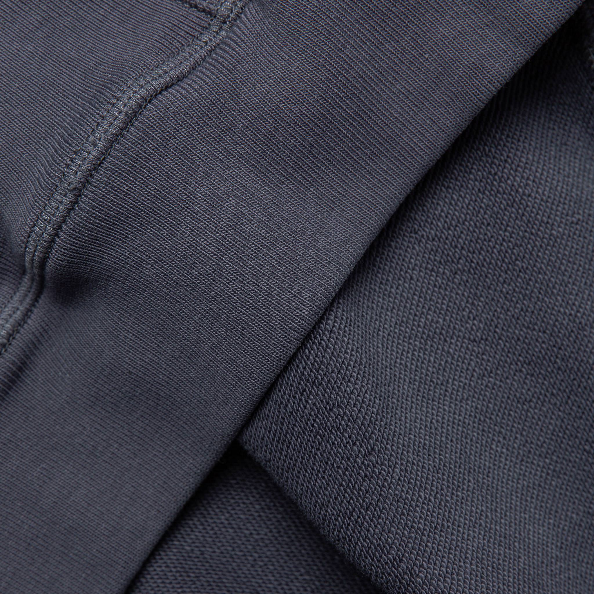 material shot of fabric detail on bottom of hoodie, Knits by Taylor Stitch