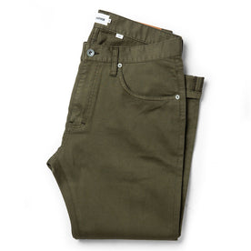 The Slim All Day Pant in Olive Bedford Cord - featured image