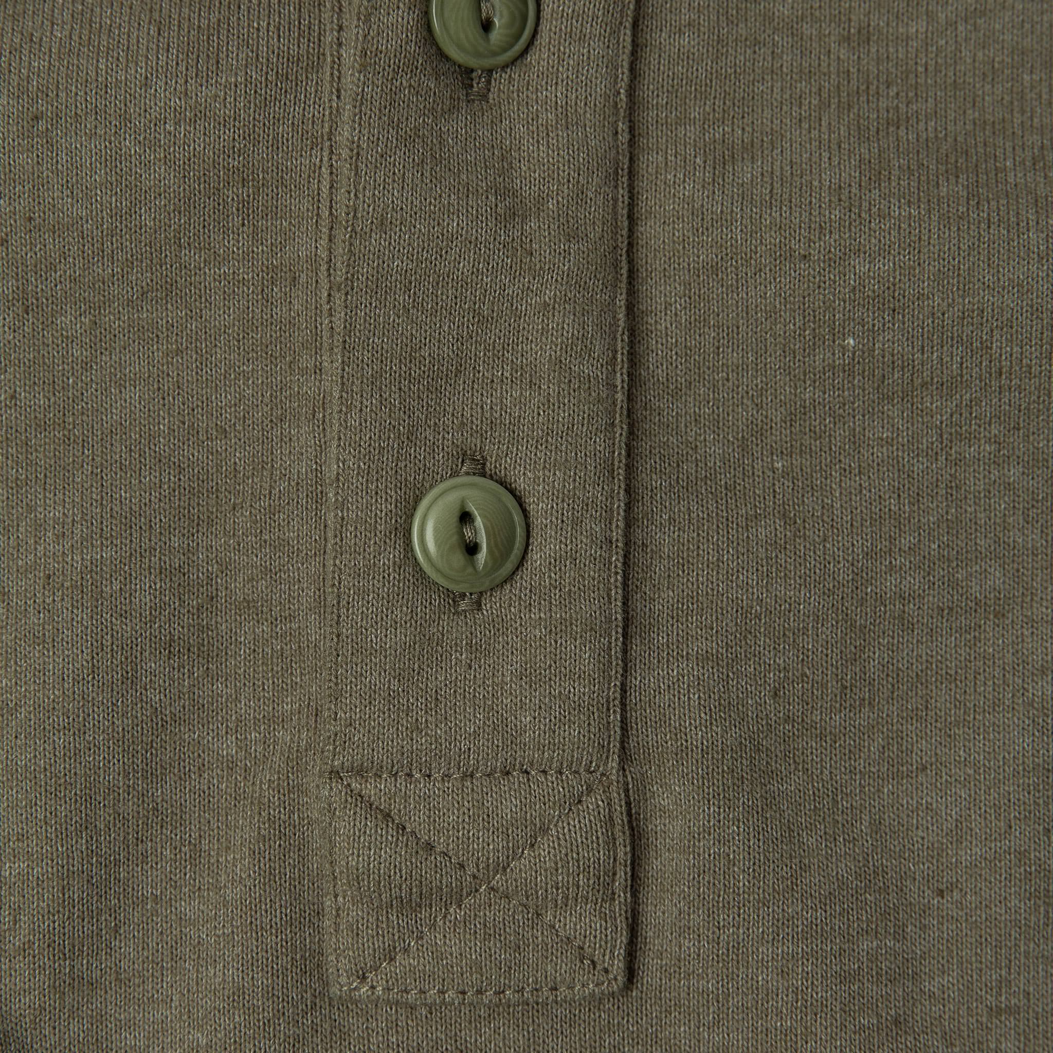 material shot of button, Knits by Taylor Stitch