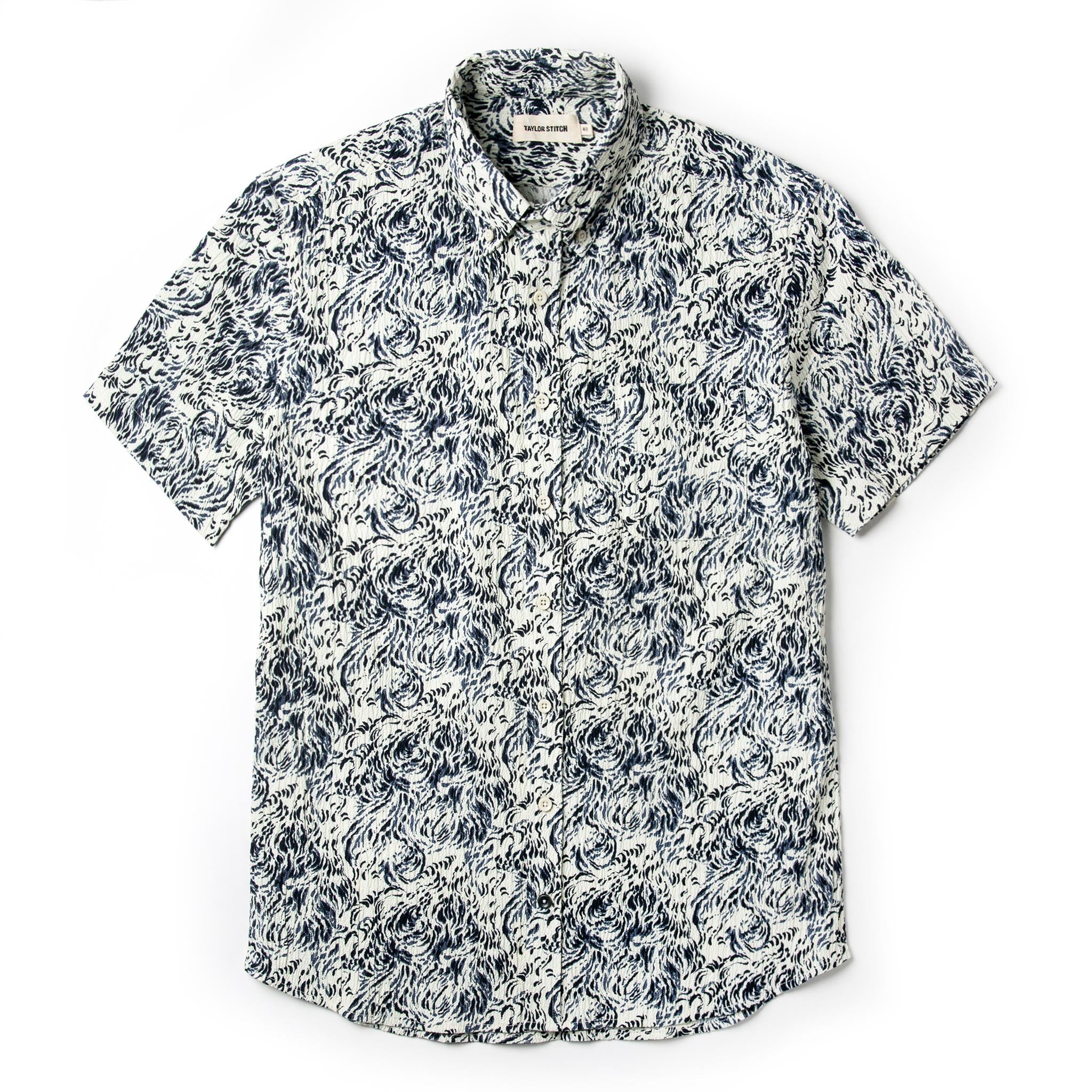 The Short Sleeve Jack in Whitewater: Featured Image, Wovens by Taylor Stitch