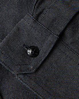material shot of button, Wovens by Taylor Stitch