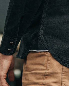 The Western Shirt in Washed Black Selvage Chambray: Alternate Image 3, Wovens by Taylor Stitch