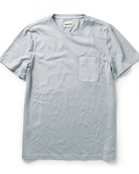 The Heavy Bag Tee in Dusty Sky: Featured Image, Knits by Taylor Stitch