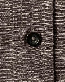 material shot of button, Wovens by Taylor Stitch