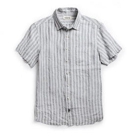 The Short Sleeve California in Grey Stripe: Featured Image