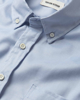 The Short Sleeve Jack in Washed Blue Oxford: Alternate Image 5, Wovens by Taylor Stitch