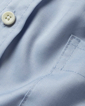 The Short Sleeve Jack in Washed Blue Oxford: Alternate Image 6, Wovens by Taylor Stitch