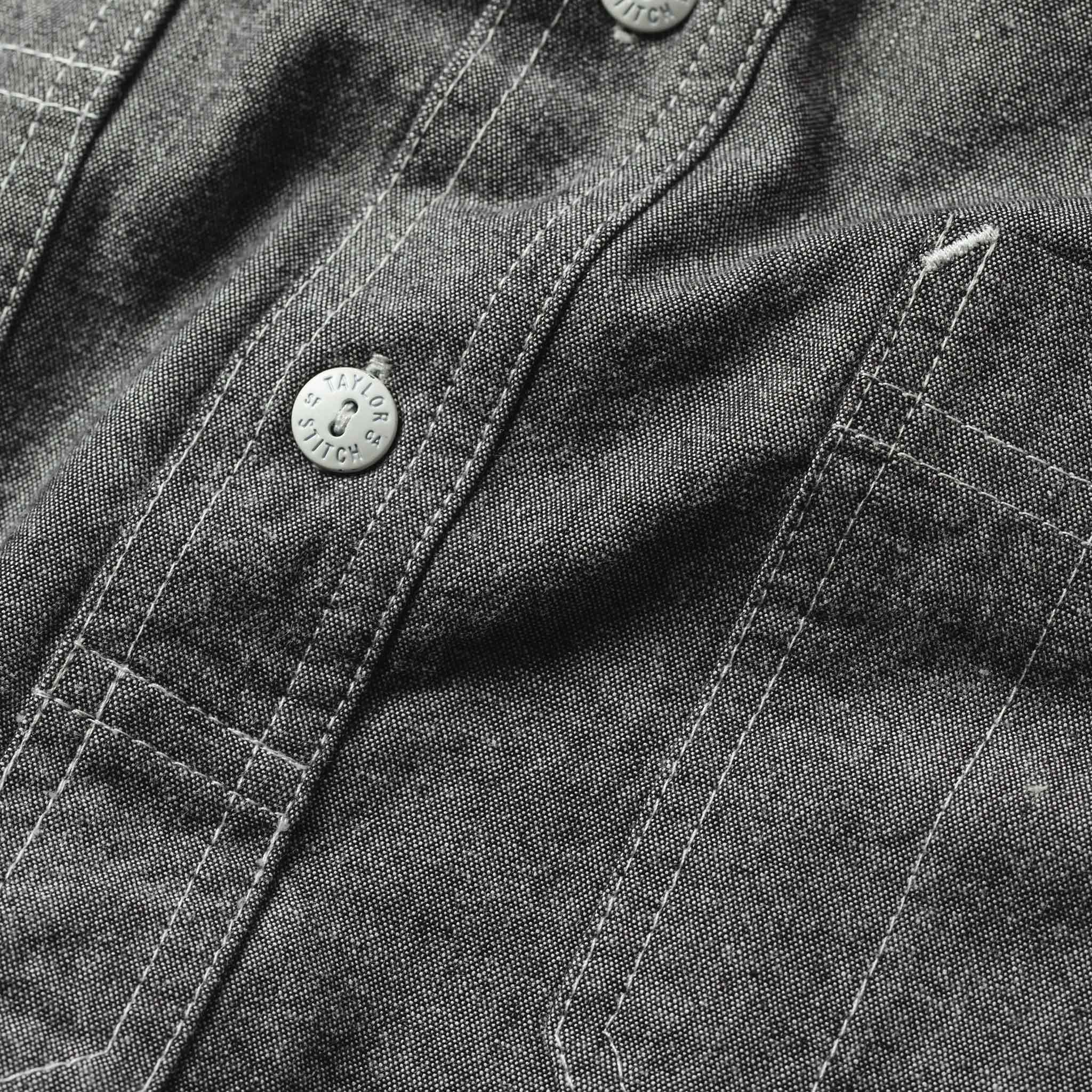material shot of button, Wovens by Taylor Stitch