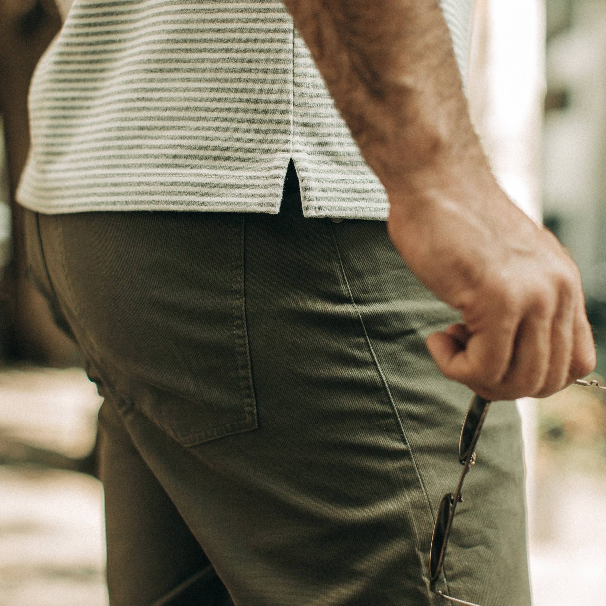 The Democratic All Day Pant in Olive Bedford Cord: Alternate Image 11, Bottoms by Taylor Stitch