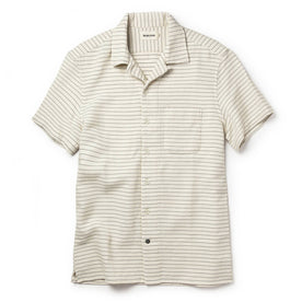 The Short Sleeve Hawthorne in Natural Pickstitch Waffle - featured image