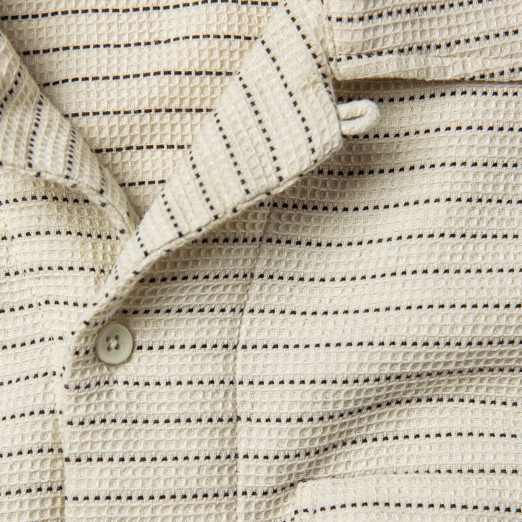 fabric shot of collar, Wovens by Taylor Stitch