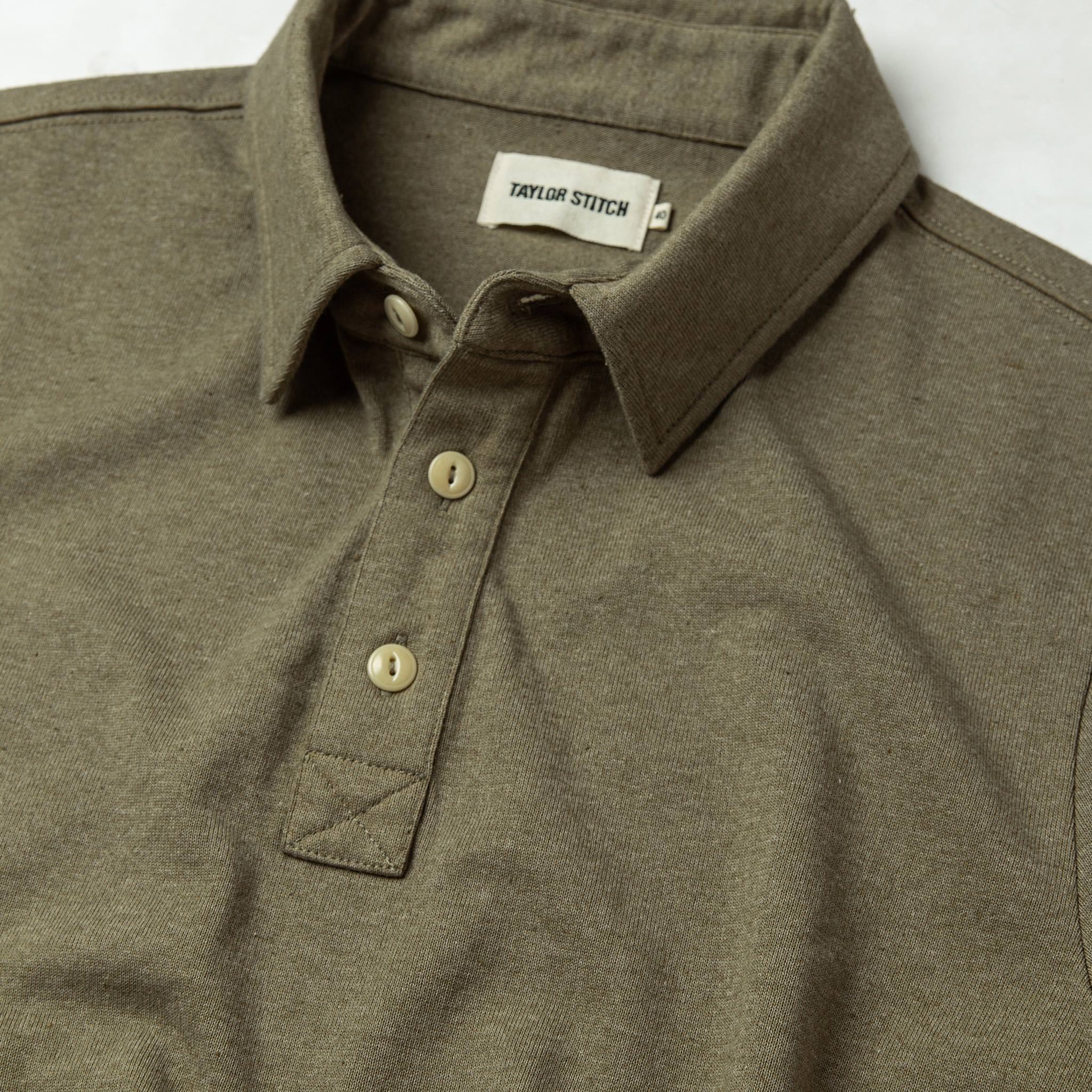 The Heavy Bag Polo in Olive: Alternate Image 4, Knits by Taylor Stitch