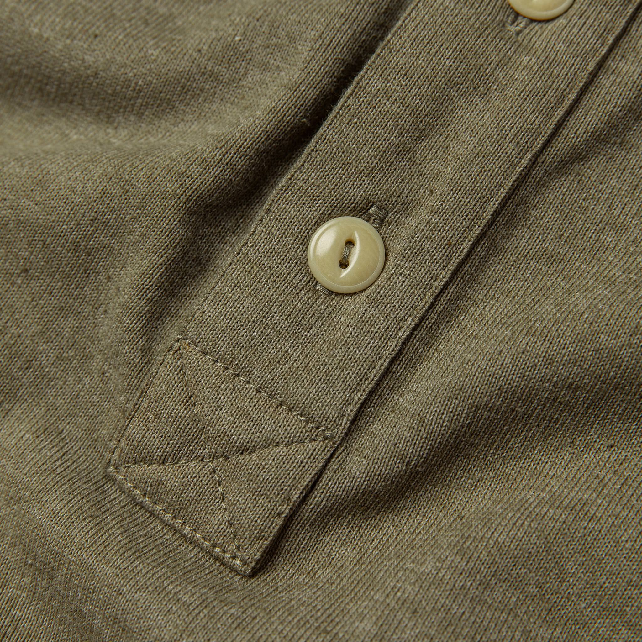 The Heavy Bag Polo in Olive: Alternate Image 5, Knits by Taylor Stitch