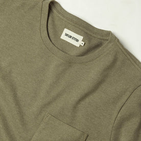 The Heavy Bag Tee in Olive: Alternate Image 4
