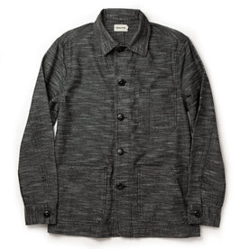 The Ojai Jacket in Black Cross Dye - featured image
