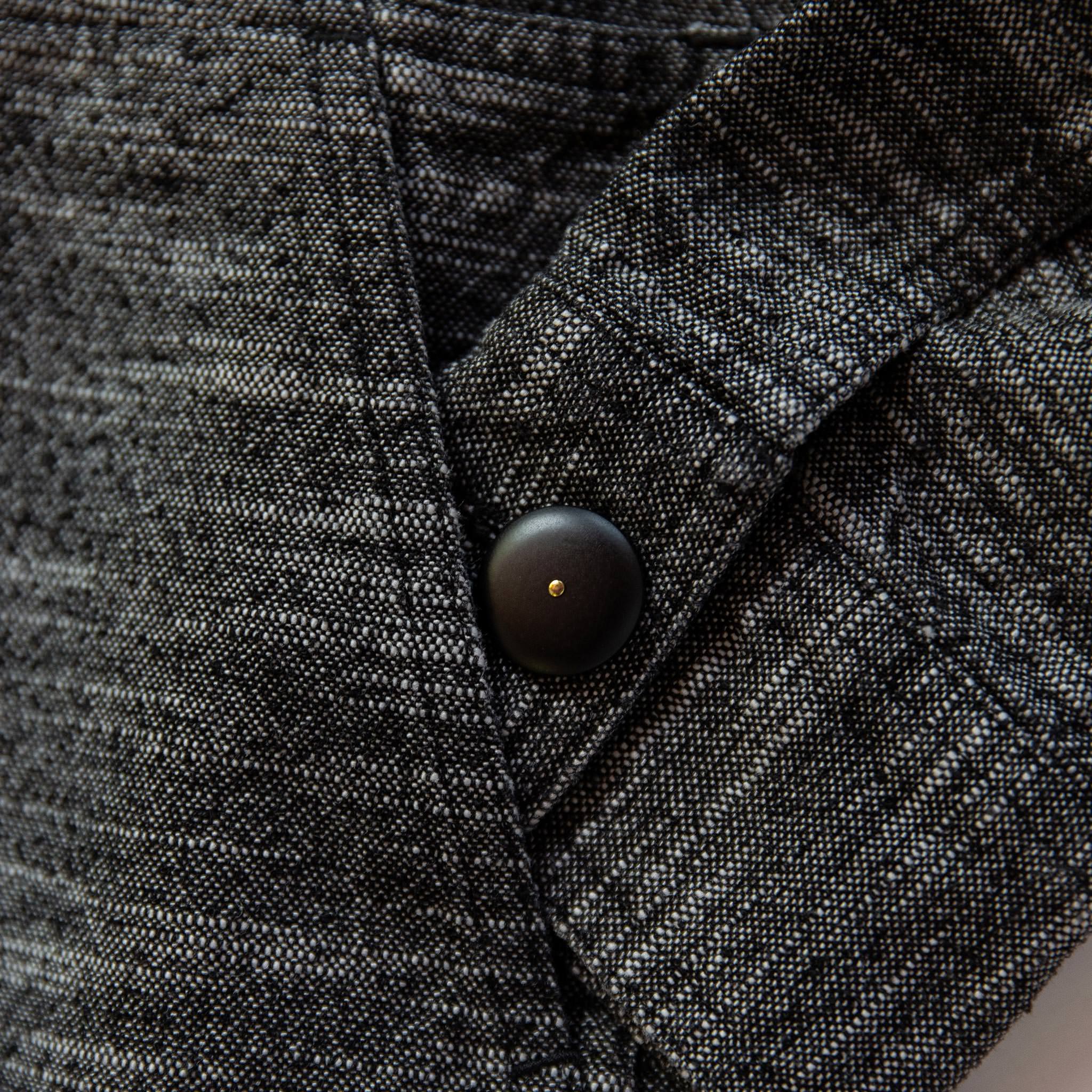 material shot of button, Outerwear by Taylor Stitch