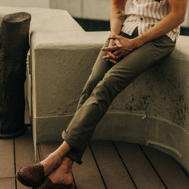 The Slim All Day Pant in Olive Bedford Cord: Alternate Image 11