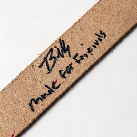 signed interior of The Stitched Belt in Cosmos