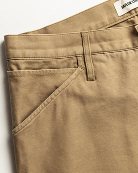 material shot of pocket, Bottoms by Taylor Stitch