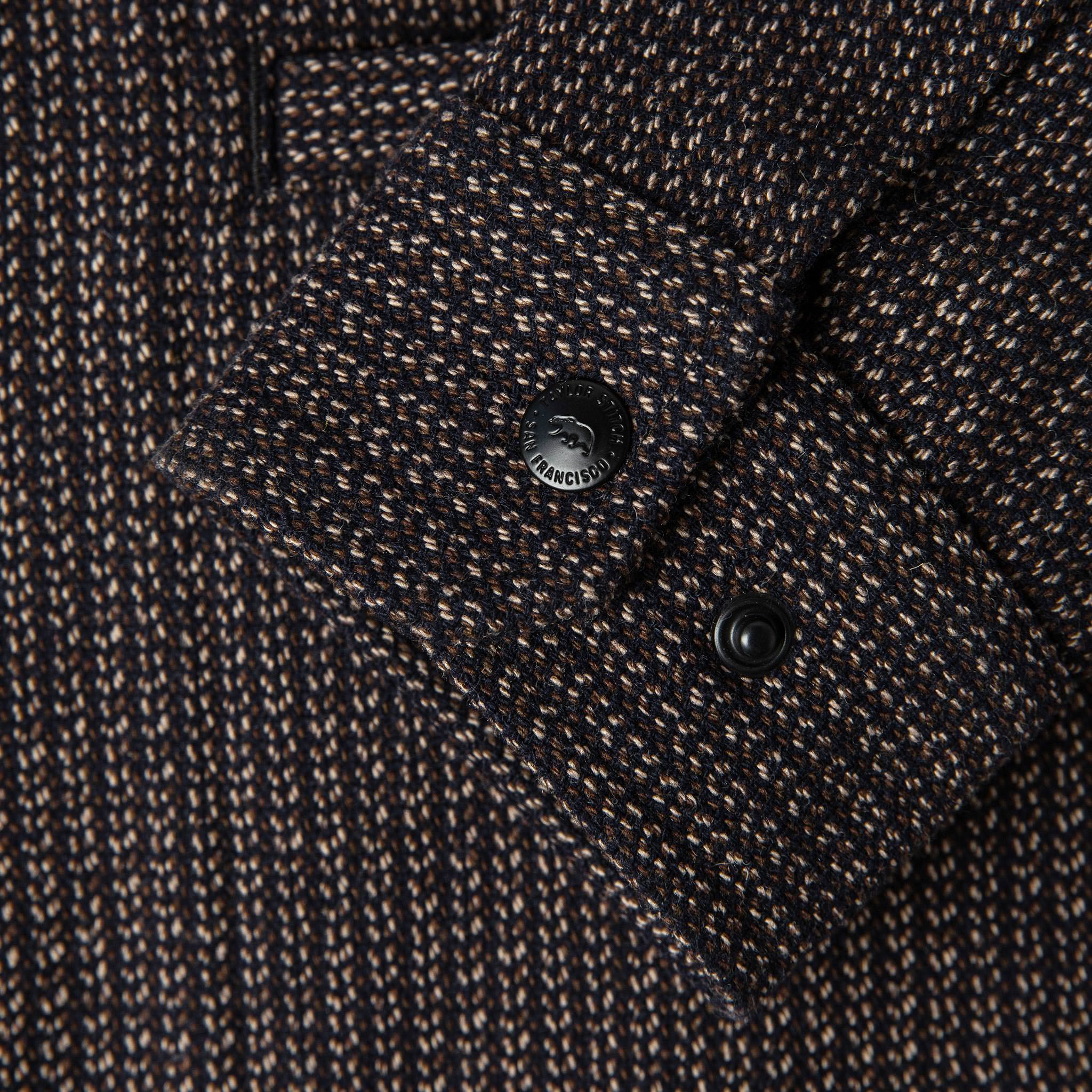 material shot of sleeve, Outerwear by Taylor Stitch