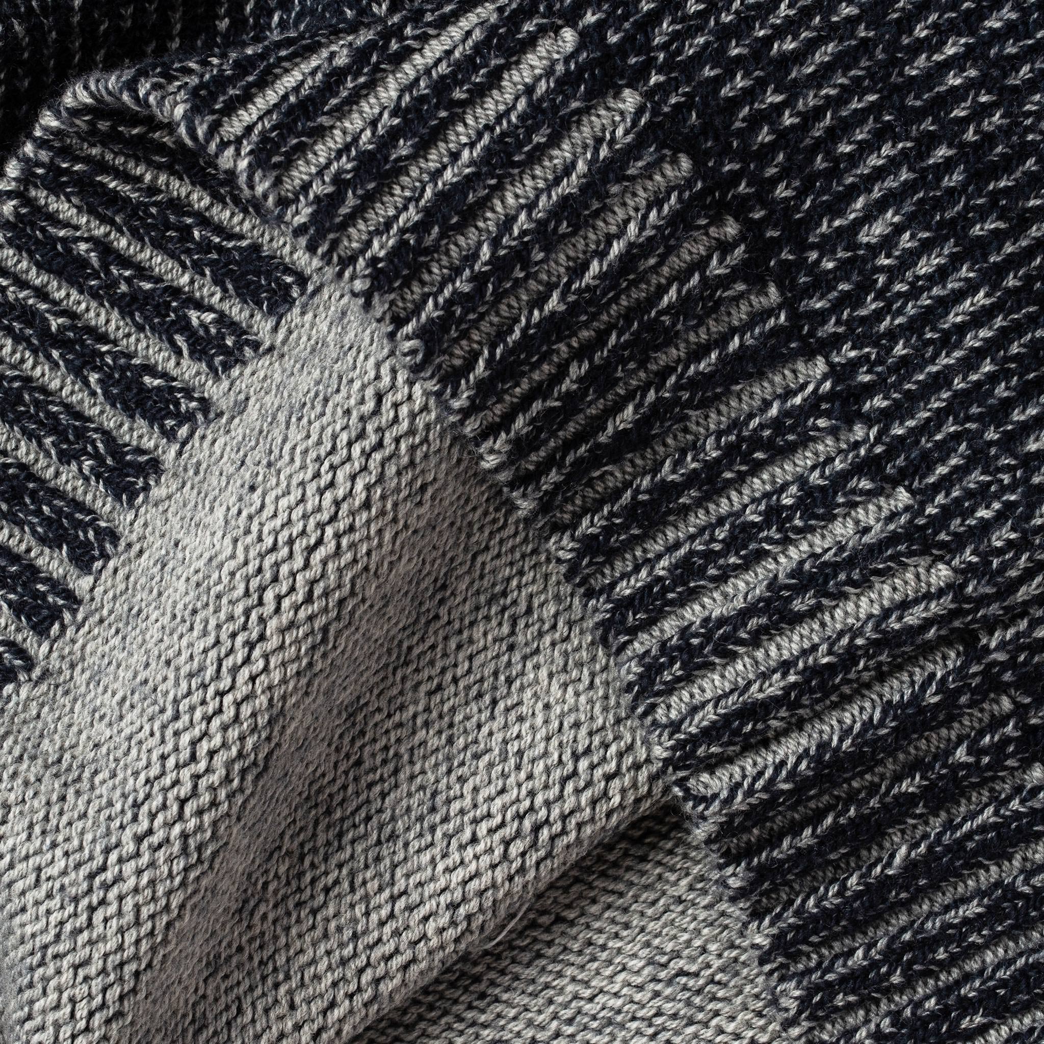 material shot of sweater bottom stitching, Knits by Taylor Stitch