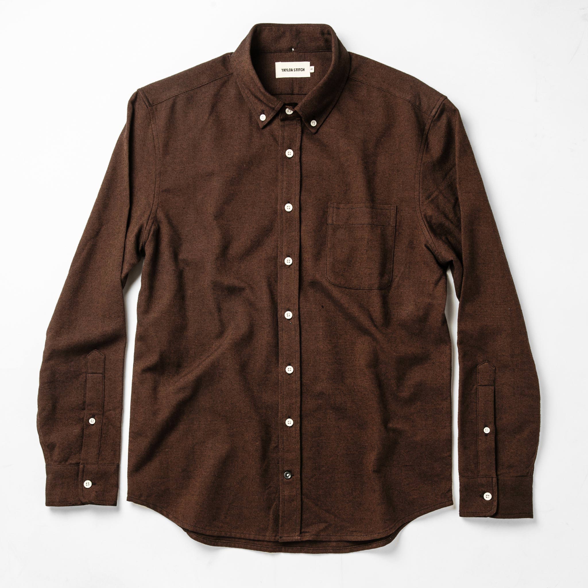 flatlay of shirt, Wovens by Taylor Stitch