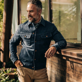 The Long Haul Jacket in Indigo Boss Duck - featured image