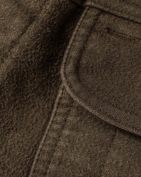 material shot of fabric detail, Outerwear by Taylor Stitch
