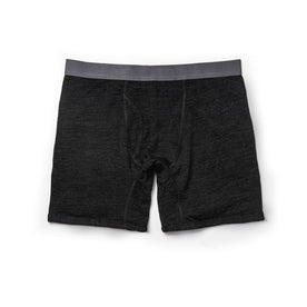 The Merino Boxer in Heather Black - featured image