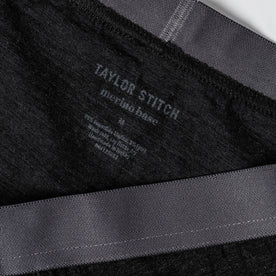 material shot of waist band