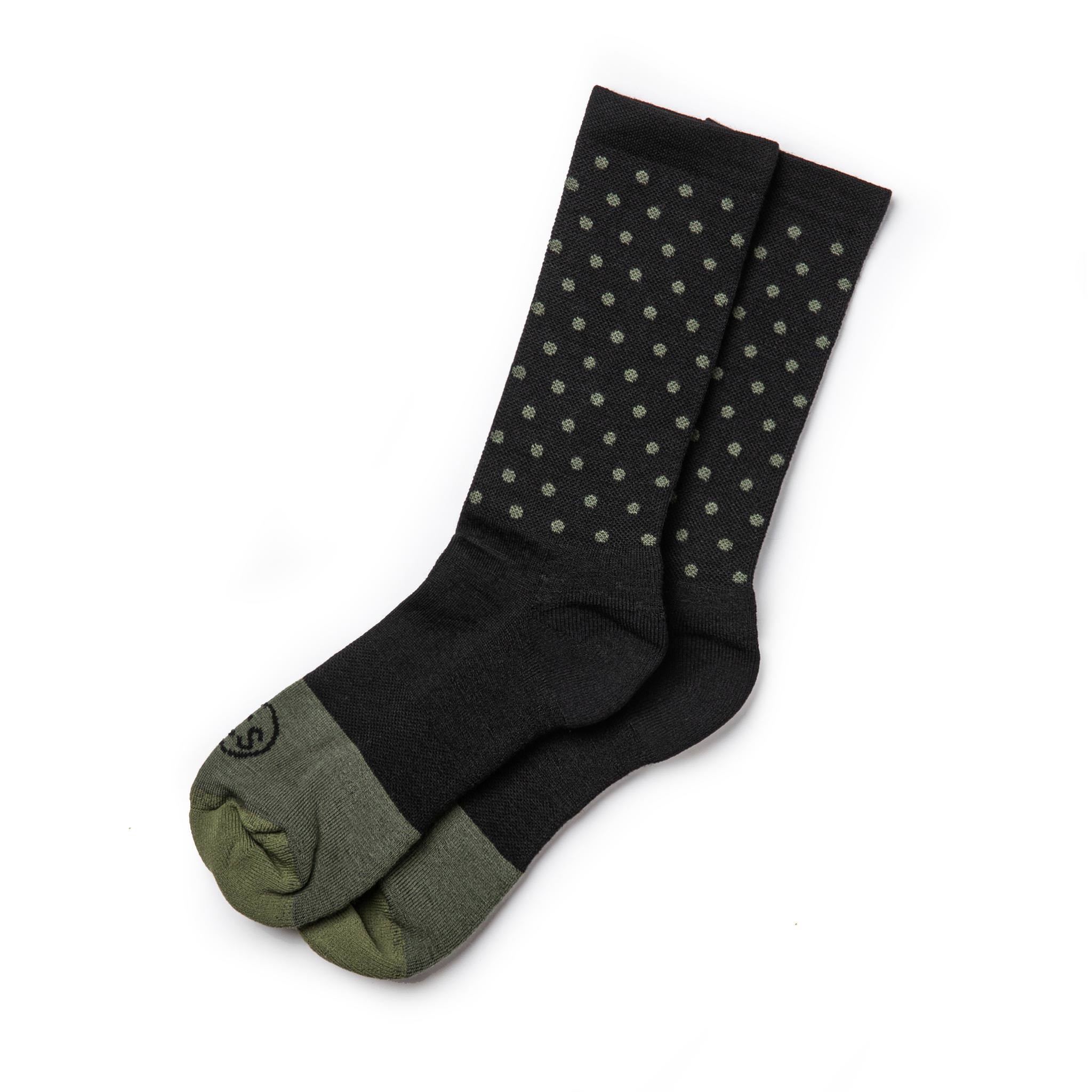 The Merino Sock in Black Dot: Featured Image, Accessories by Taylor Stitch