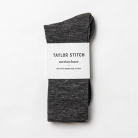 flatlay of socks with packaging 