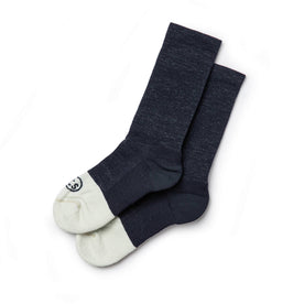 The Merino Sock in Navy: Featured Image