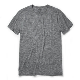 The Merino Tee in Heather Grey: Featured Image