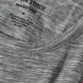 material shot of fabric detail with collar