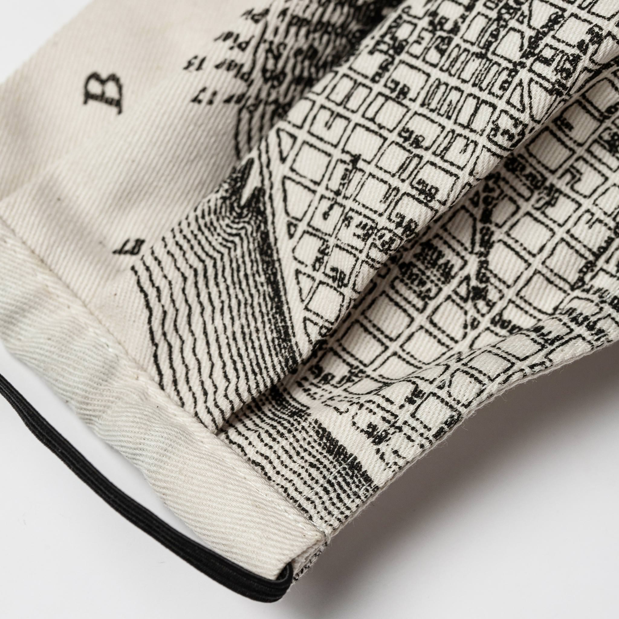The Pleated Mask in SF Map Print: Alternate Image 5, Accessories by Taylor Stitch