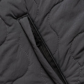 material shot of pocket zipper