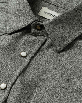 material shot of collar, Wovens by Taylor Stitch