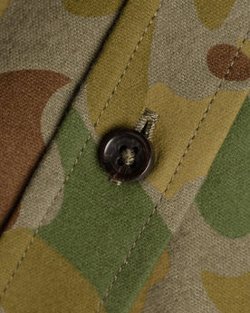 material shot of button, Wovens by Taylor Stitch