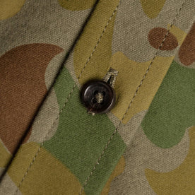 material shot of button
